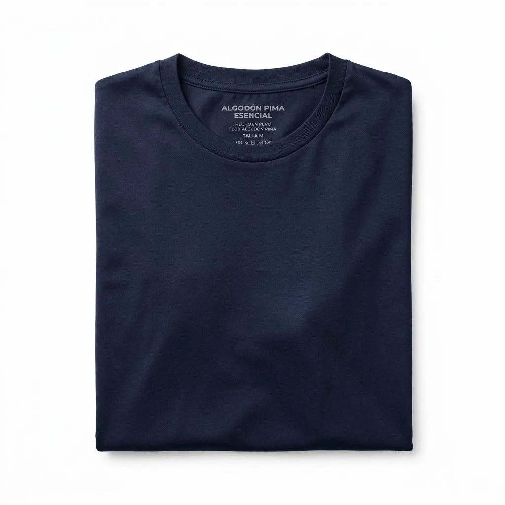 Camiseta Algodón Pima Esencial